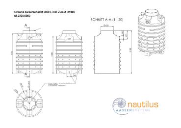 Annalena Sickerschacht 1000 bis 2000 Liter